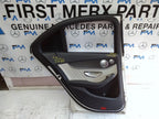 MERCEDES BENZ C-CLASS W205 PASSENGER SIDE REAR DOOR N/S/R COMPLETE WHITE FMD84