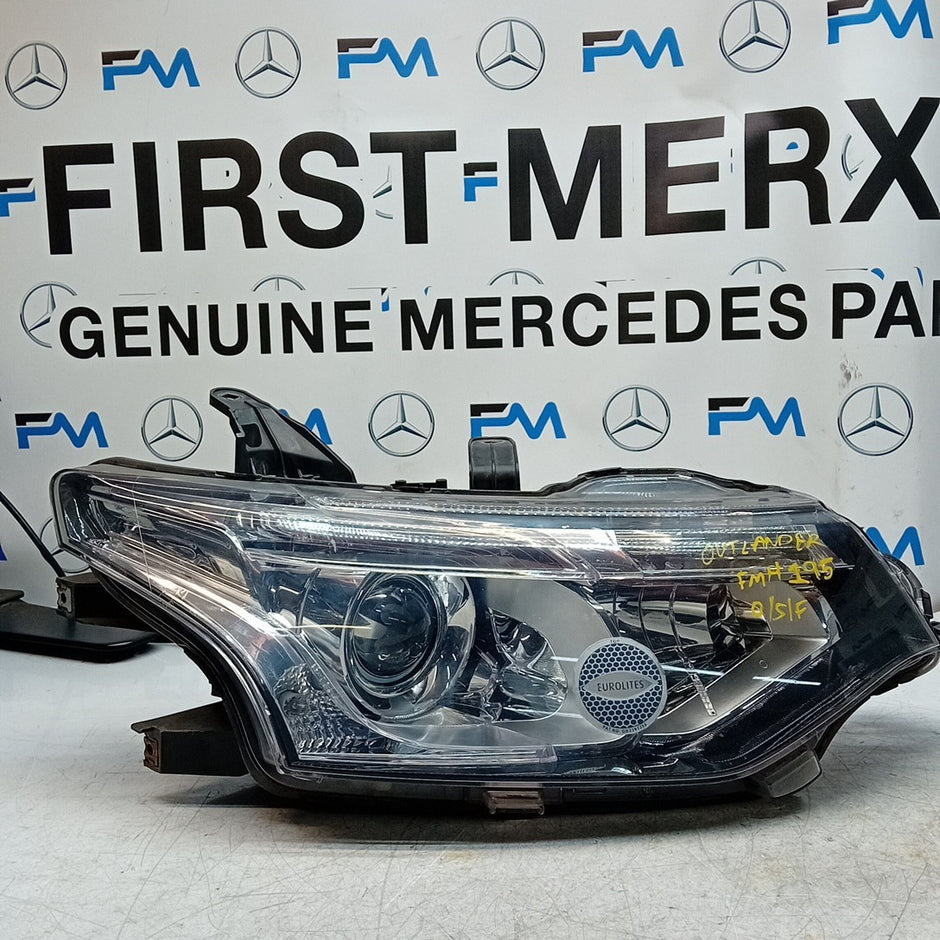 MITSUBISHI OUTLANDER MK3 2015 HEADLIGHT DRIVER OS RIGHT R0094E U4LS 1U64 FMH195