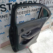 MERCEDES E-CLASS W213 SALOON DRIVER REAR DOOR OSR BLACK 2016 ON COMPLETE FMD222