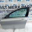 MERCEDES BENZ C-CLASS PASSENGER FRONT DOOR N/S/F SILVER 2014 ON COMPLETE FMD156