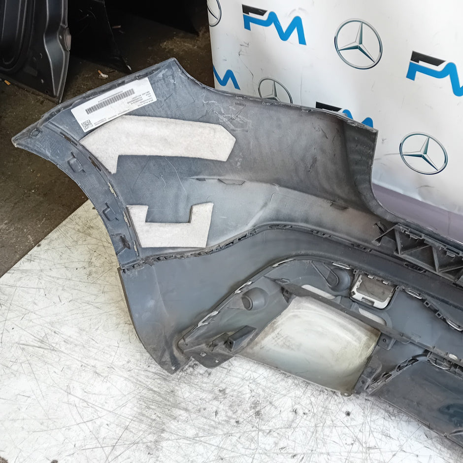 MERCEDES BENZ GLA W156 REAR BUMPER BLUE 2013-19 ON A1568802540 COMPLETE FMX122