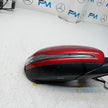 MERCEDES C-CLASS  W205 DRIVER SIDE WING MIRROR A2058102016 RED PL FMM40