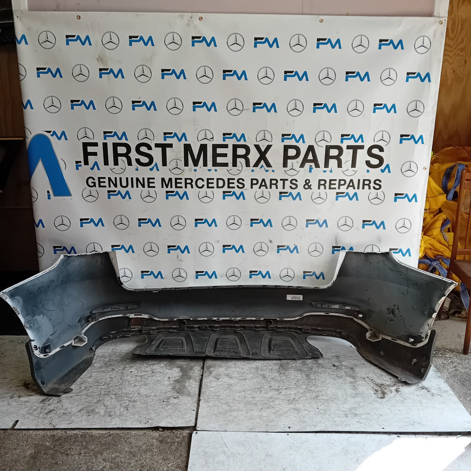 MERCEDES GLC C253 WHITE REAR BUMPER WHITE 2016 ON A2538850200 FMX94