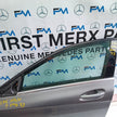 MERCEDES BENZ A-CLASS W176 PASSENGER SIDE FRONT DOOR N/S/F COMPLETE GREY FMD33