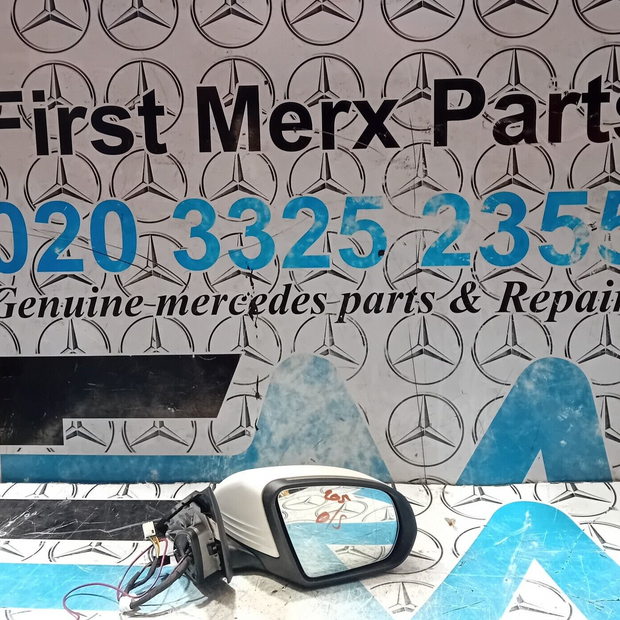 2007/15MERCEDES C-CLASS W205 RIGHT DRIVER SIDE POWER FOLD WING MIRROR 2058102016