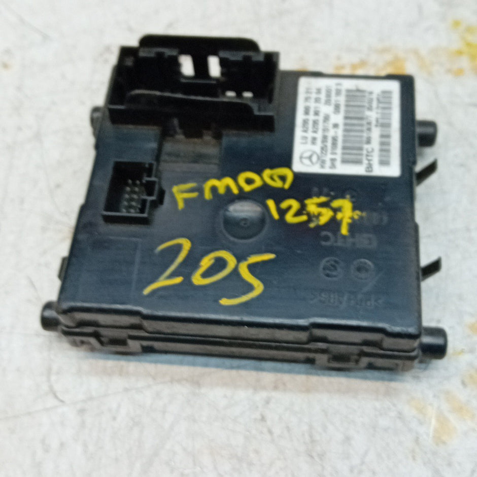 MERCEDES C-CLASS 2014 W205 AIR CONDITIONING CONTROL MODULE A2059007521 FM001257