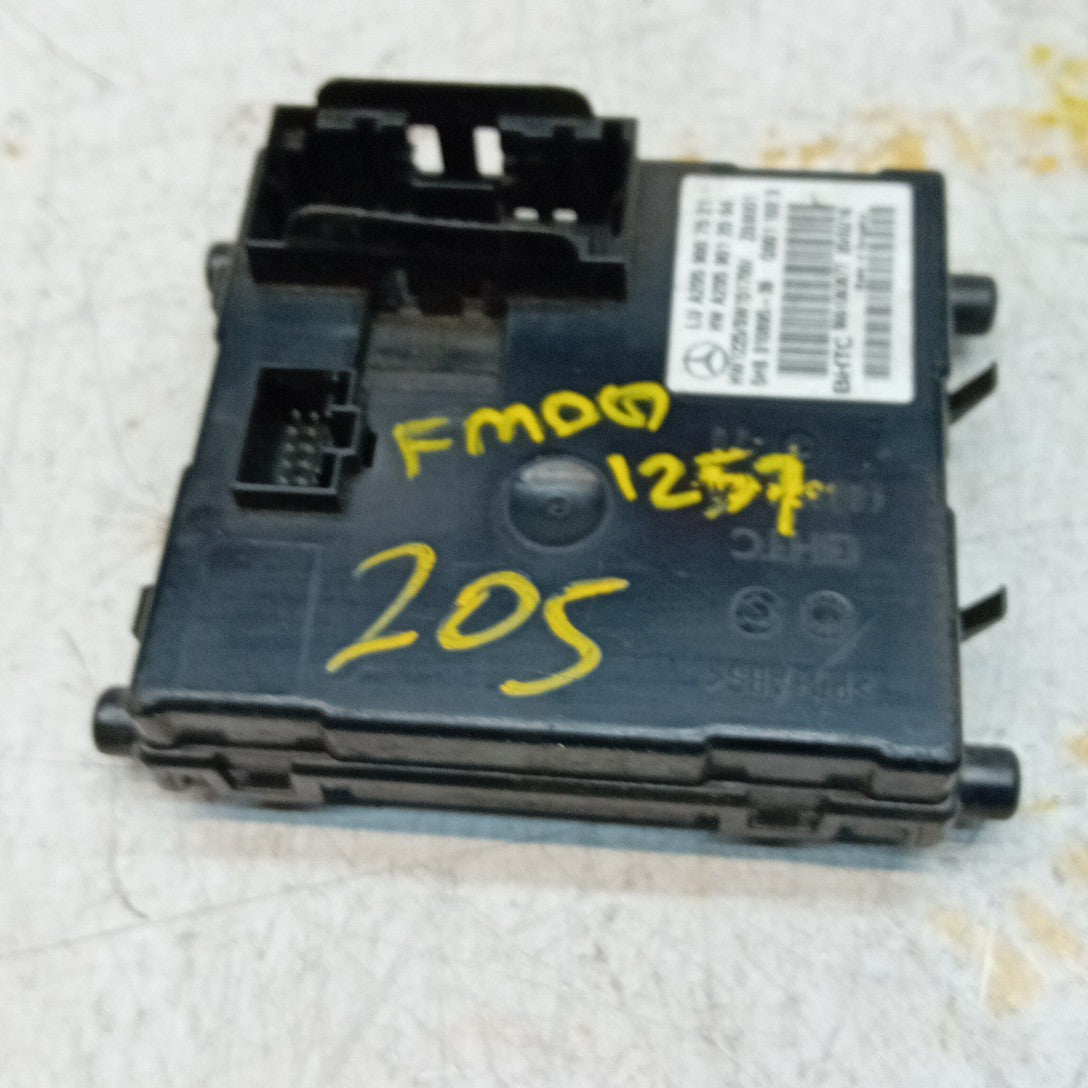 MERCEDES C-CLASS 2014 W205 AIR CONDITIONING CONTROL MODULE A2059007521 FM001257