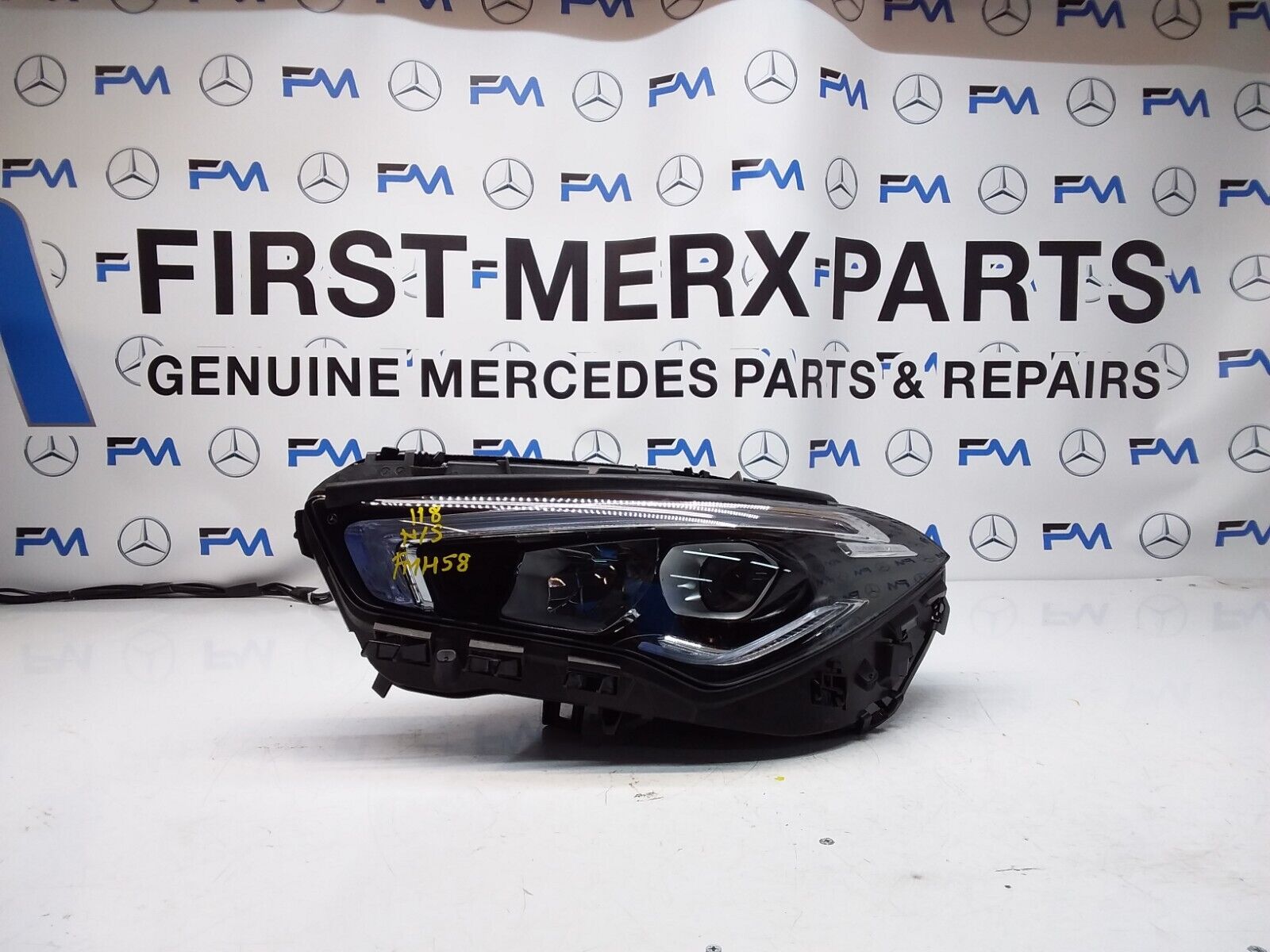 MERCEDES CLA W118 2019 LED HIGH PERFORMANCE HEADLIGHT LEFT N/S A1189068300 FMH58