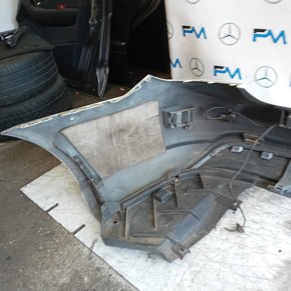 MERCEDES BENZ E-CLASS C207 COUPE REAR BUMPER 2016 WHITE A2076100408 FMX109