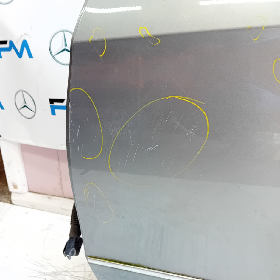 MERCEDES BENZ  E-CLASS W212 SLN PASSENGER REAR DOOR NSR SILVER 2013 FMD478
