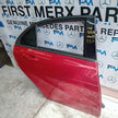 MERCEDES BENZ  A-CLASS W176 DRIVER REAR DOOR OSR RED 2012-18 COMPLETE FMD257