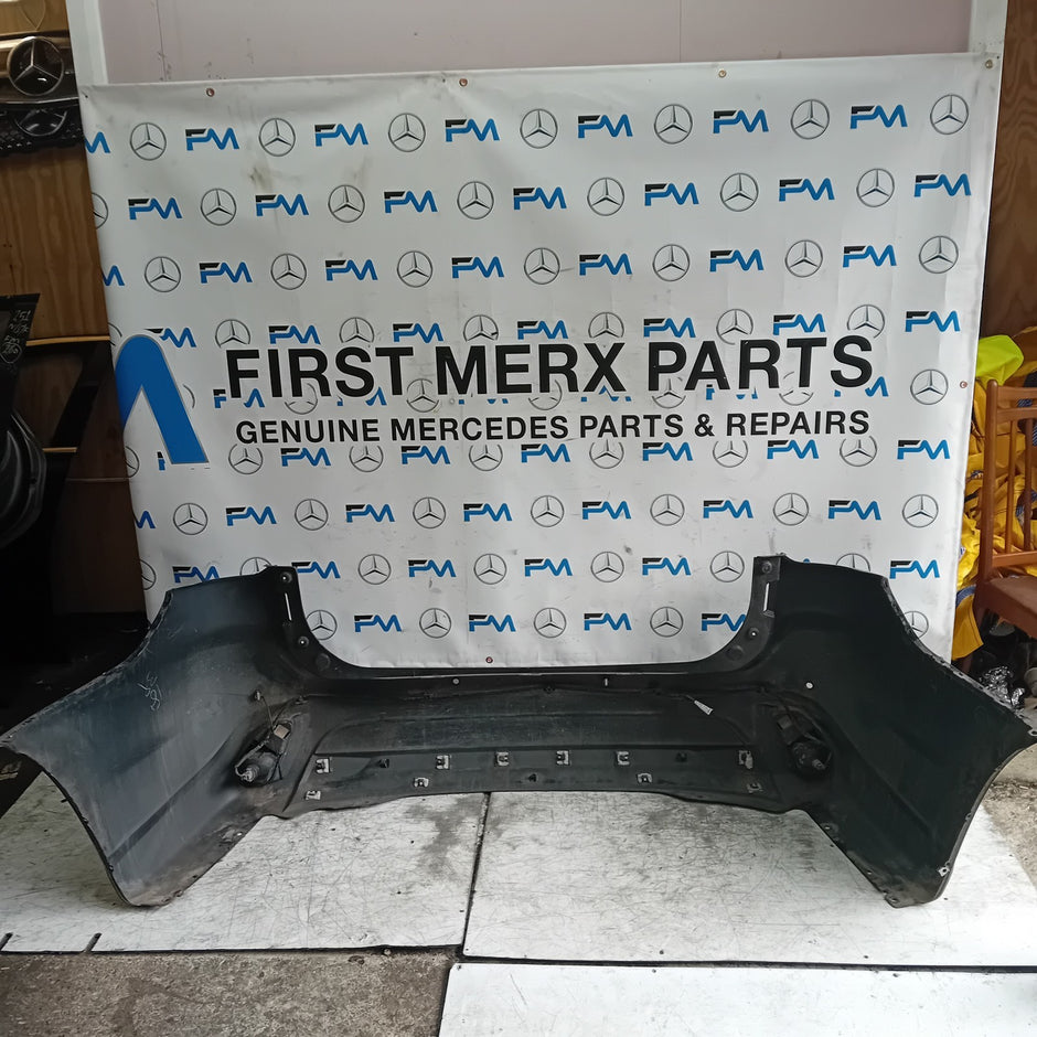 MITSUBISHI OUTLANDER MK3 REAR BUMPER 2013 BLACK COMPLETE  FMX70