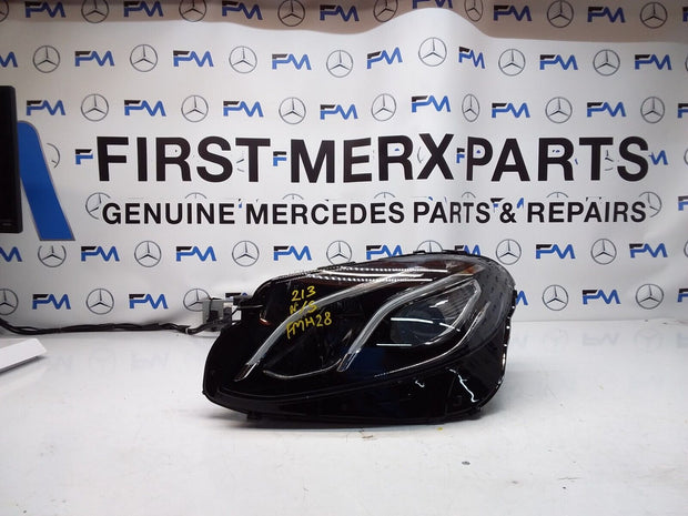 2018 MERCEDES E-CLASS W213 N/S Passenger Side Front Headlight A2139066501 FMH28