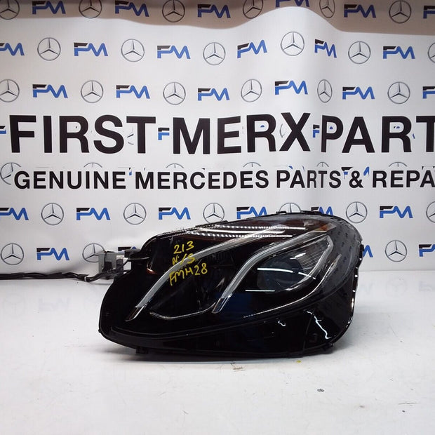2018 MERCEDES E-CLASS W213 N/S Passenger Side Front Headlight A2139066501 FMH28