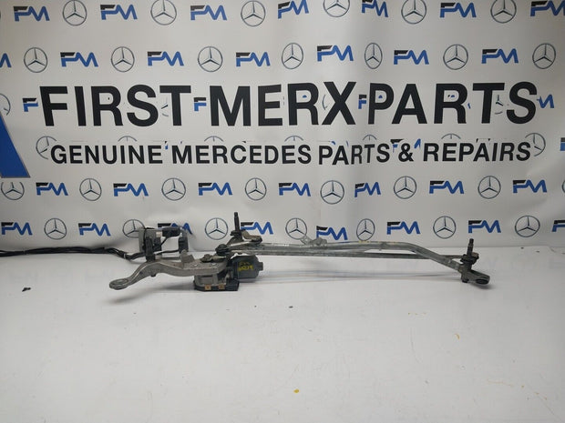 14-21 MERCEDES C CLASS WINDSCREEN WIPER MOTOR & LINKAGE FRONT A2058200940FM00219