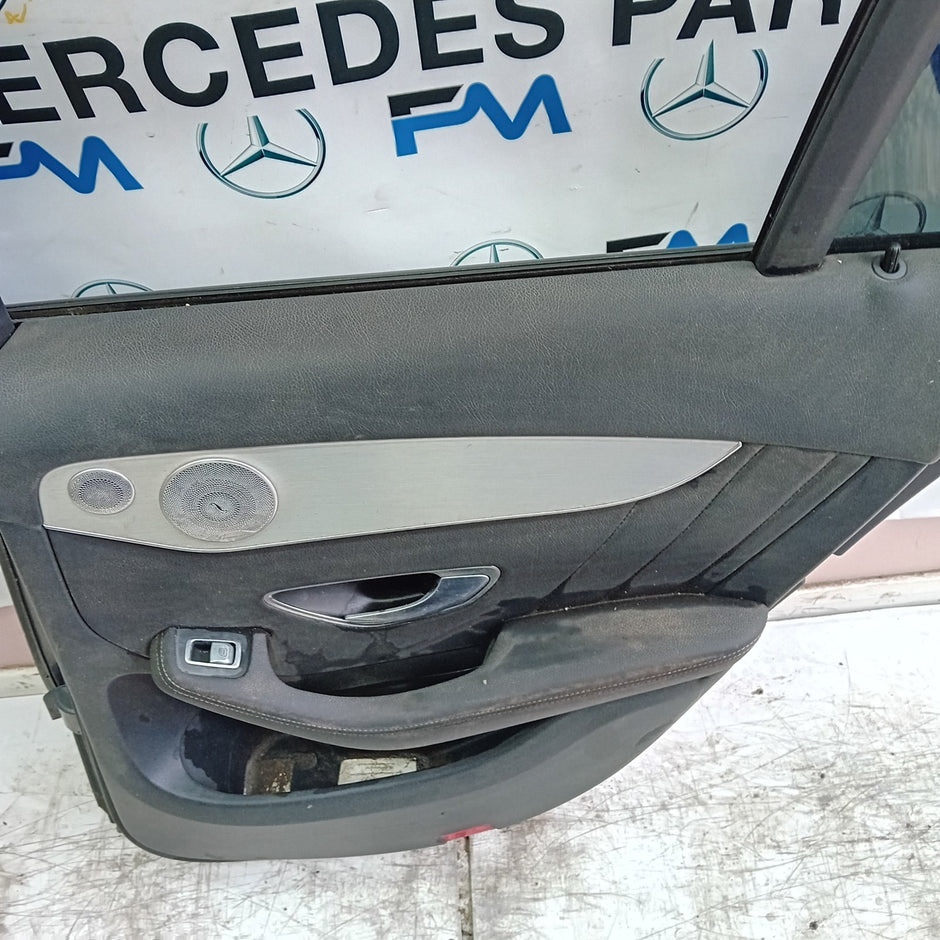 MERCEDES BENZ GLE W166 DRIVER REAR DOOR OSR GREY 2015-19 COMPLETE FMD267