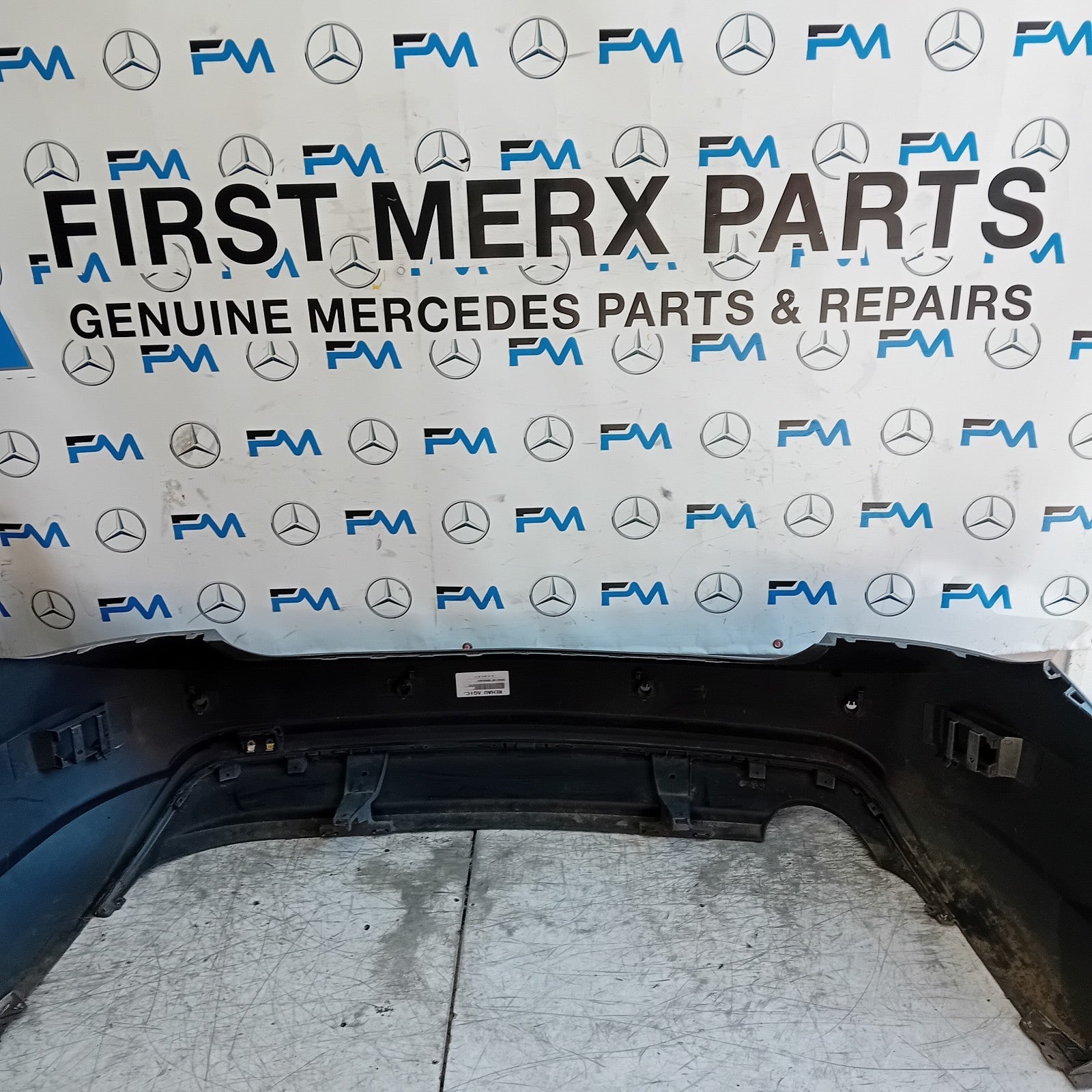MERCEDES BENZ E-CLASS W207 REAR BUMPER GREY 2016 FMX144