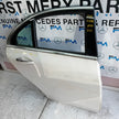 MERCEDES C-CLASS W205 SALOON DRIVER REAR DOOR OSR WHITE 2014 ON COMPLETE FMD211