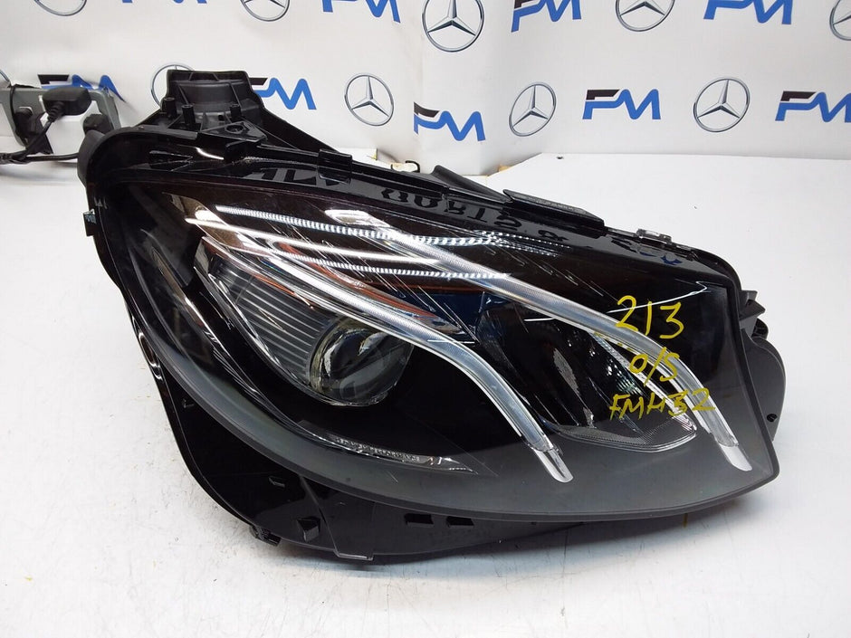 2020 MERCEDES E-CLASS W213 O/S Driver Side Front Headlight A2139064604 FMH32