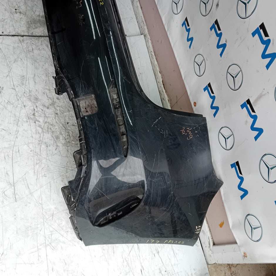 MERCEDES BENZ  A-CLASS W177 REAR BUMPER 2018 A1778851301 BLACK FMX22