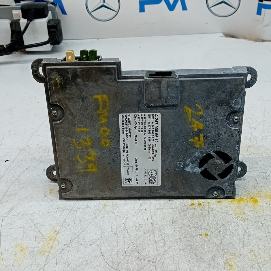 MERCEDES B-CLASS W247 INSTRUMENT CLUSTER CONTROL MODULE A2479006612 FM001339