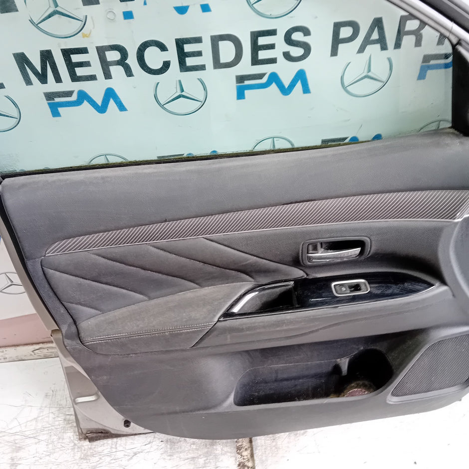 MITSUBISHI OUTLANDER MK3 PASSENGER SIDE FRONT DOOR NSF 2013 SILVER FMD417