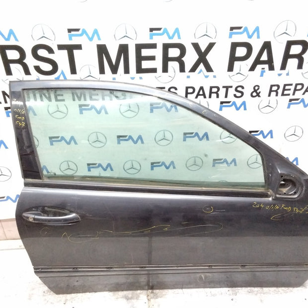 MERCEDES C-CLASS W204 SLN DRIVER FRONT DOOR OSF GREY 2008-14 COMPLETE FMD547