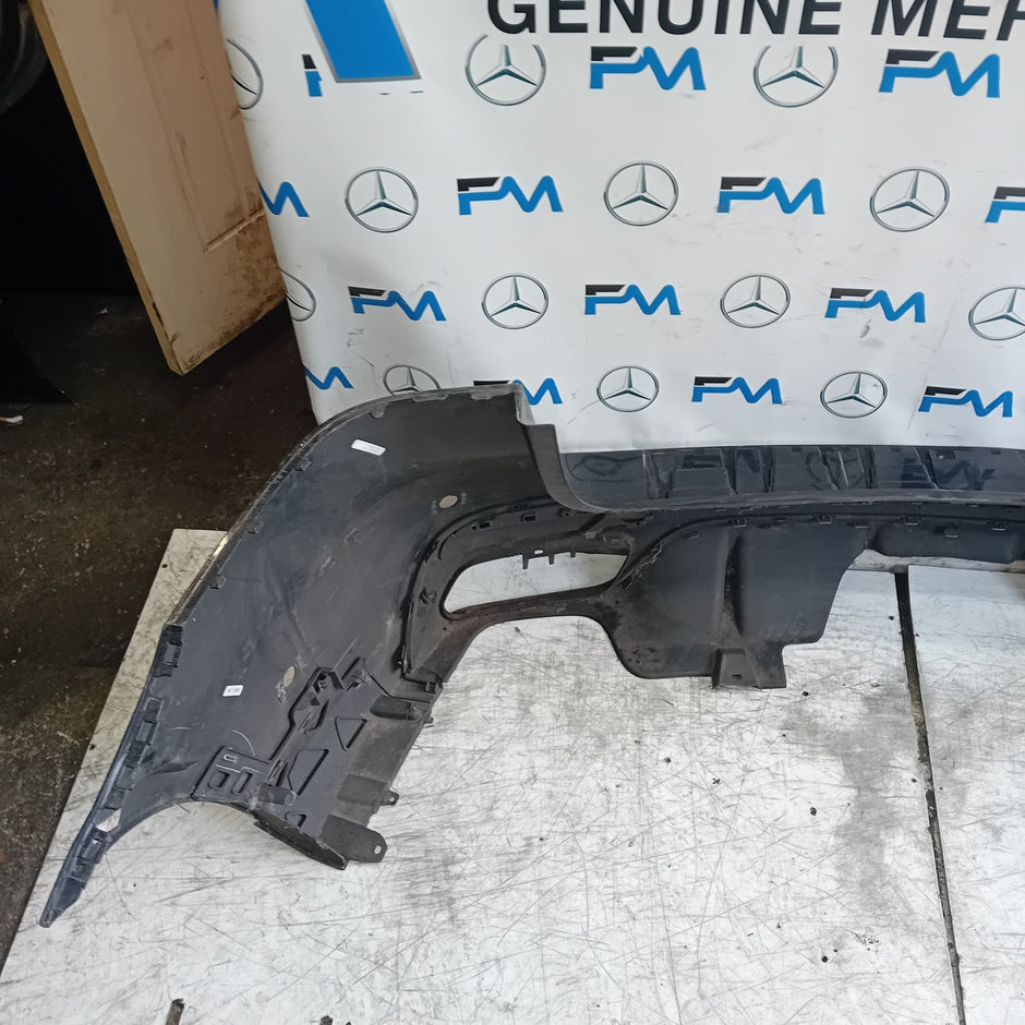MERCEDES BENZ  GLE W166 SALOON REAR BUMPER BLACK 2016 A1668853024 FMX83