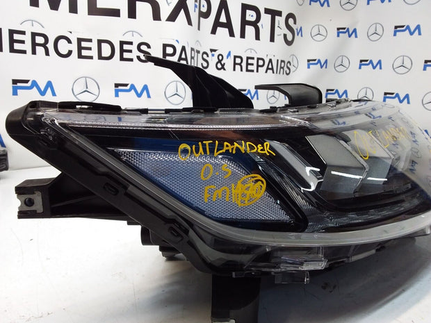 MITSUBISHI OUTLANDER MK3 2018 HEADLIGHT DRIVER SIDE RIGHT R009A Z6UB FMH70