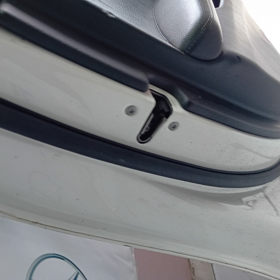 MERCEDES BENZ E-CLASS W213 PASSENGER SIDE FRONT DOOR N/S/F WHITE FMD127