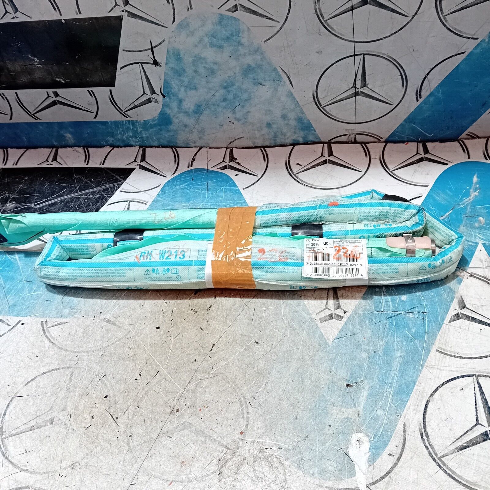 MERCEDES BENZ E-CLASS AIR ROOF BAG CURTAIN O/S 2020 W213 2138601002 FM226
