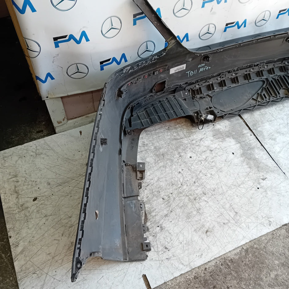 MERCEDES E-CLASS W213 SALOON REAR BUMPER 2016 A2138850001 BLACK COMPLETE FMX100