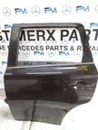 MITSUBISHI OUTLANDER PASSENGER REAR DOOR NSR BLACK   FMD599