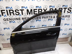 MERCEDES A-CLASS W177 PASSENGER SIDE FRONT DOOR N/S/F COMPLETE BLACK FMD104