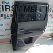 MITSUBISH OUTLANDER MK3 DRIVER SIDE REAR DOOR OSR BLACK 2013 COMPLETE FMD190