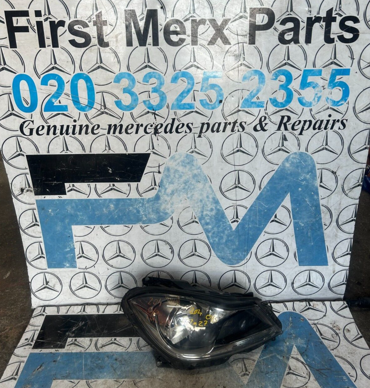 2007 -2015 MERCEDES C CLASS  W204  HEADLAMP RIGHT SIDE  A2048209859 FMH27