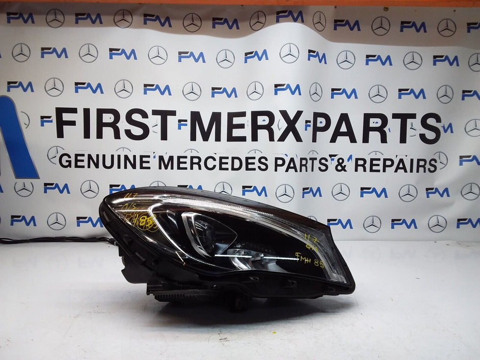 MERCEDES W117 CLA 13-19 DRIVER O/S HEADLIGHT A1178207061 FMH85 LED HIGH PERFORM