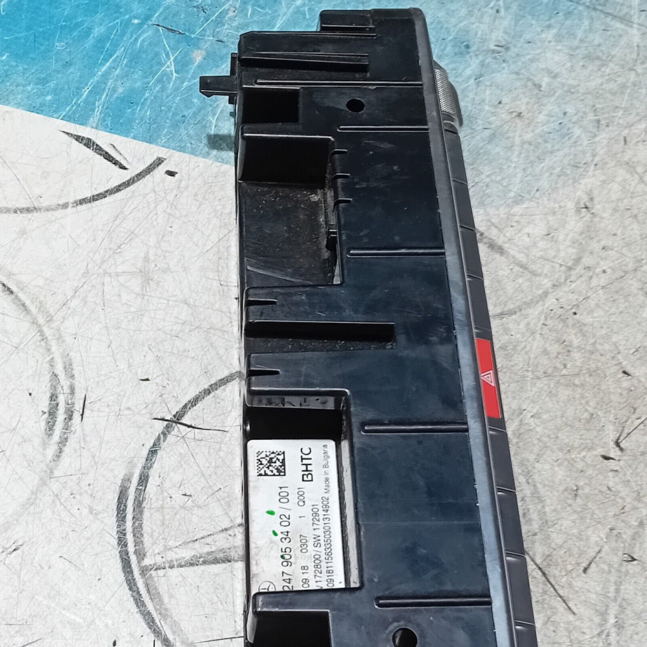 MERCEDES A CLASS HEATER AC CLIMATE CONTROLS A2479053402 2018-2023