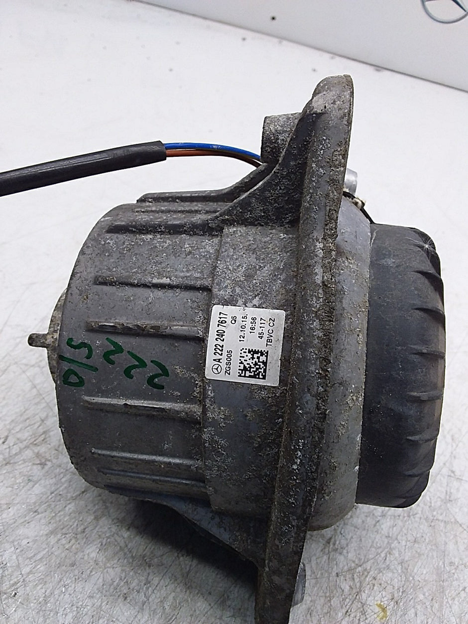 MERCEDES BENZ  S-CLASS  W222  ENGINE MOUNT RIGHT OS A2222407617 FMR347