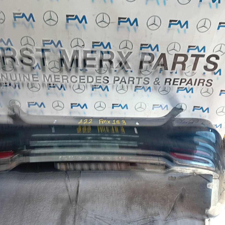 MERCEDES BENZ S-CLASS W222 SLN REAR BUMPER A2228803047 2016  FMX153