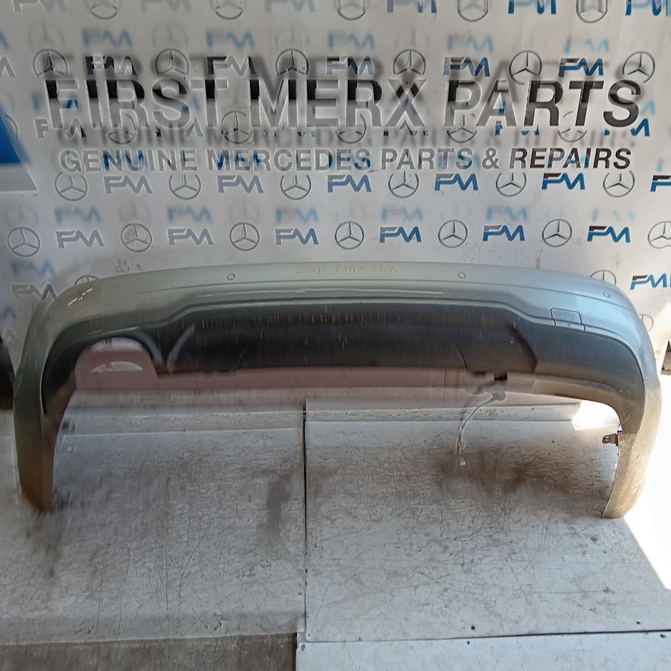MERCEDES BENZ C-CLASS W204 REAR BUMPER A2048809042 2018 WHITE  FMX168