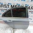 MERCEDES C-CLASS W205 DRIVER REAR DOOR OSR SILVER COMPLETE 2014 ON FMD414