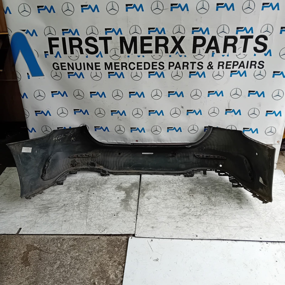 MERCEDES BENZ  A-CLASS W177 REAR BUMPER 2018 BLACK FMX21