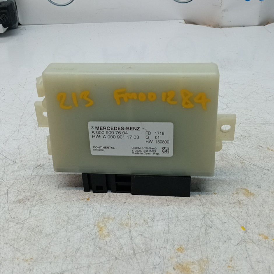 MERCEDES E-CLASS W213 ADBLUE SCR CONTROL UNIT EGR ECU A0009007604 FM001284
