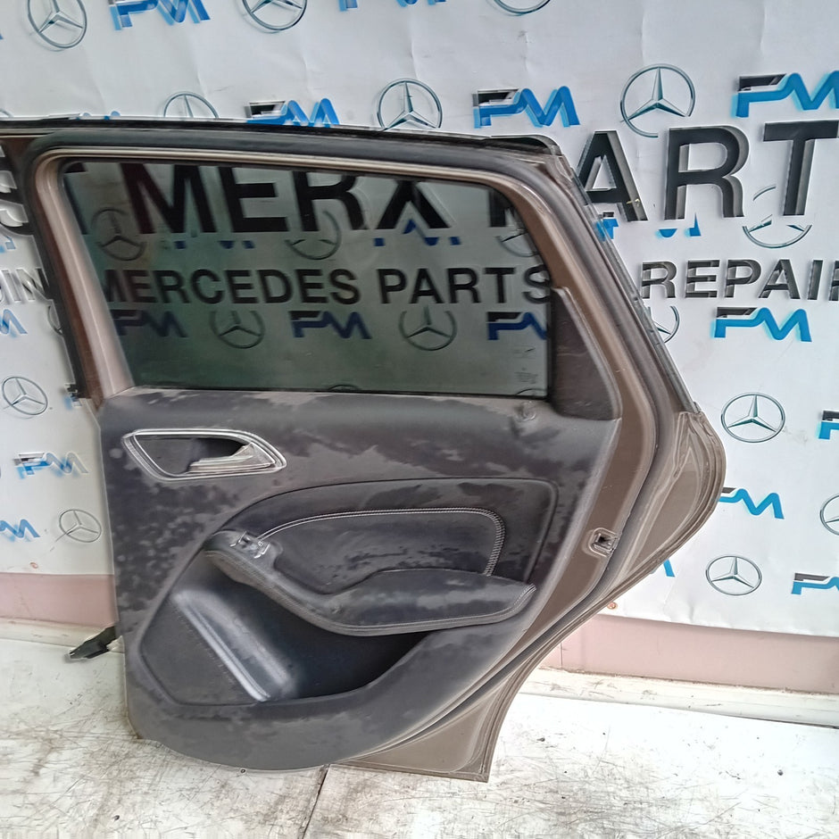 MERCEDES B-CLASS W246 DRIVER REAE DOOR OSR BROWN 2012-19 COMPLETE FMD260