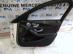 MERCEDES BENZ C-CLASS W205 DRIVER SIDE FRONT DOOR O/S/F COMPLETE WHITE  FMD88