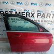 MERCEDES C-CLASS W205 DRIVER FRONT DOOR OSF 2014 RED  FMD508