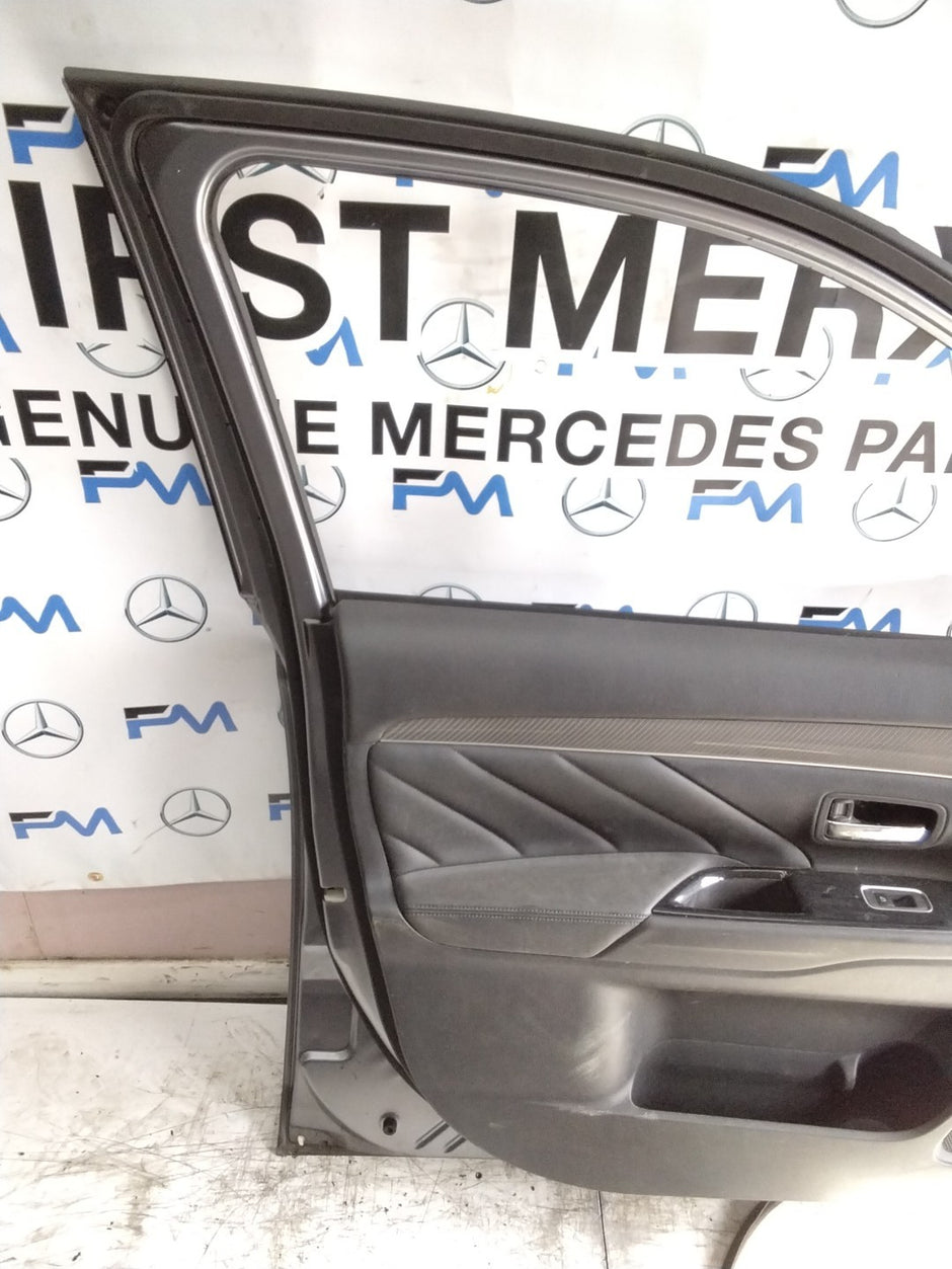MITSUBISHI OUTLANDER MK3 PASSENGER FRONT DOOR NSF GREY ON COMPLETE FMD310