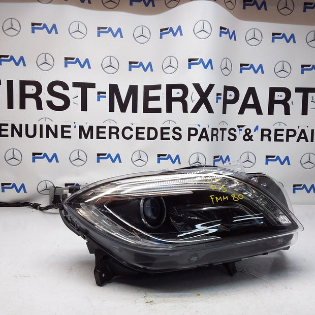 MERCEDES-BENZ W166 GLE DRIVER O/S HEADLIGHT A1668204159 FMH80 LED INTELLIGENT