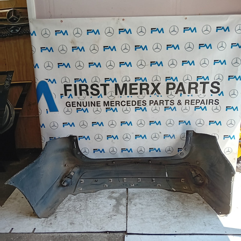MITSUBISHI OUTLANDER MK3 REAR BUMPER BLACK 2013 COMPLETE FMX106